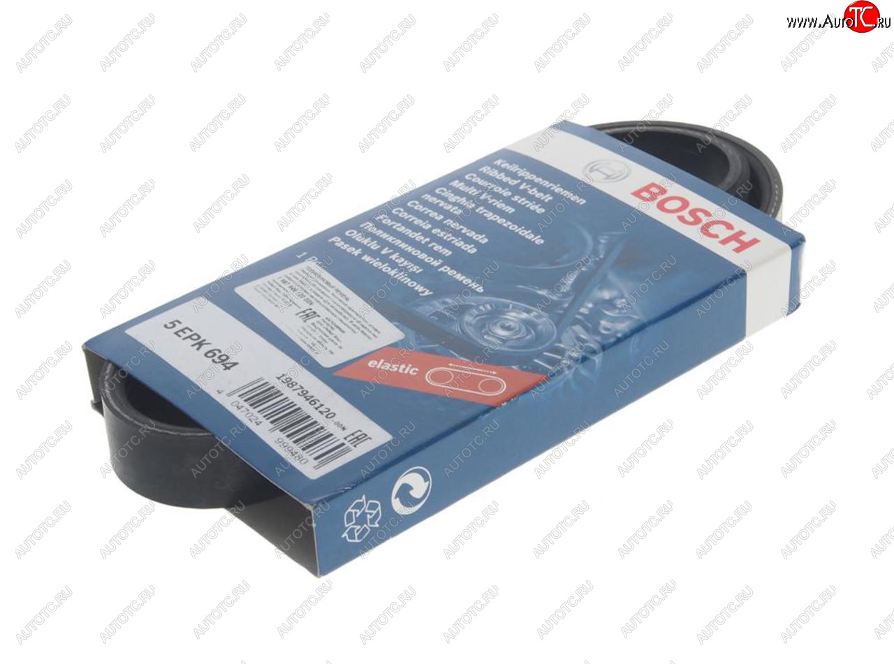 1 099 р. Ремень приводной поликлиновой 5PK694 BOSCH BOSCH 1987946120 BOSCH 1987946120  с доставкой в г. Кемерово