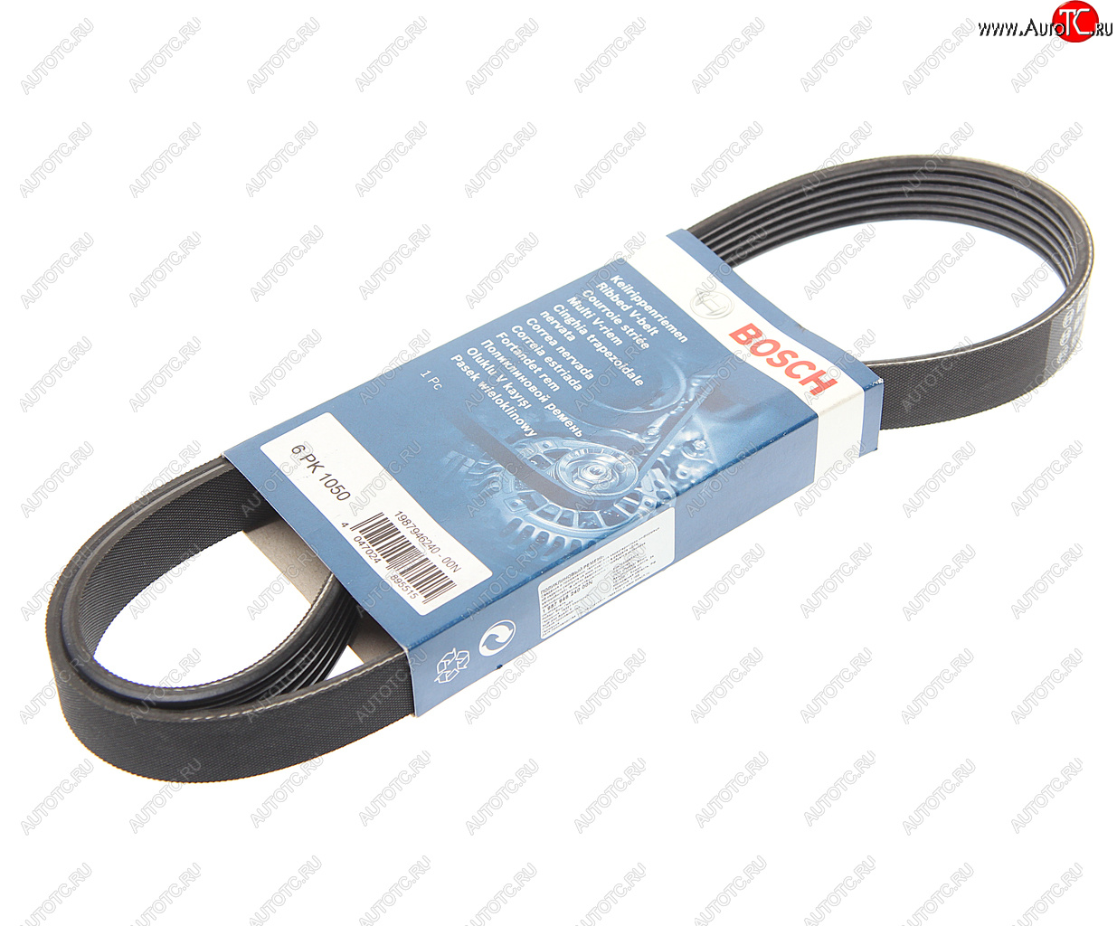 759 р. Ремень приводной поликлиновой 6PK1050 BOSCH BOSCH 1987946240  с доставкой в г. Кемерово
