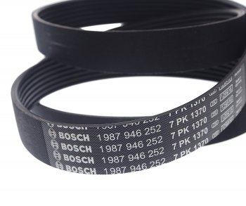 1 969 р. Ремень приводной поликлиновой 7PK1370 BOSCH BOSCH 1987946252  с доставкой в г. Кемерово. Увеличить фотографию 2