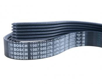 1 489 р. Ремень приводной поликлиновой 6PK1480 MAN BOSCH BOSCH 1987946276  с доставкой в г. Кемерово. Увеличить фотографию 3