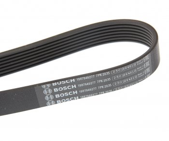 1 849 р. Ремень приводной поликлиновой 7PK2035 BOSCH BOSCH 1987946277  с доставкой в г. Кемерово. Увеличить фотографию 2