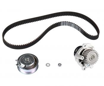 8 299 р. Комплект ГРМ VW AUDI A3 (96-13),A4 (94-08) SKODA Octavia (97-) (1.6) с насосом водяным BOSCH BOSCH 1987946391  с доставкой в г. Кемерово. Увеличить фотографию 1