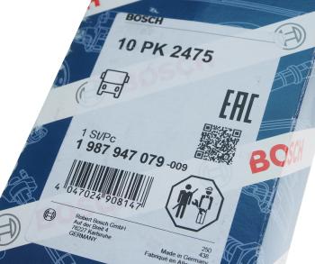 3 869 р. Ремень приводной поликлиновой 10PK2475 SCANIA P400 BOSCH BOSCH 1987947079  с доставкой в г. Кемерово. Увеличить фотографию 2