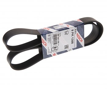 1 429 р. Ремень приводной поликлиновой 9PK1358 BOSCH BOSCH 1987947378  с доставкой в г. Кемерово. Увеличить фотографию 1