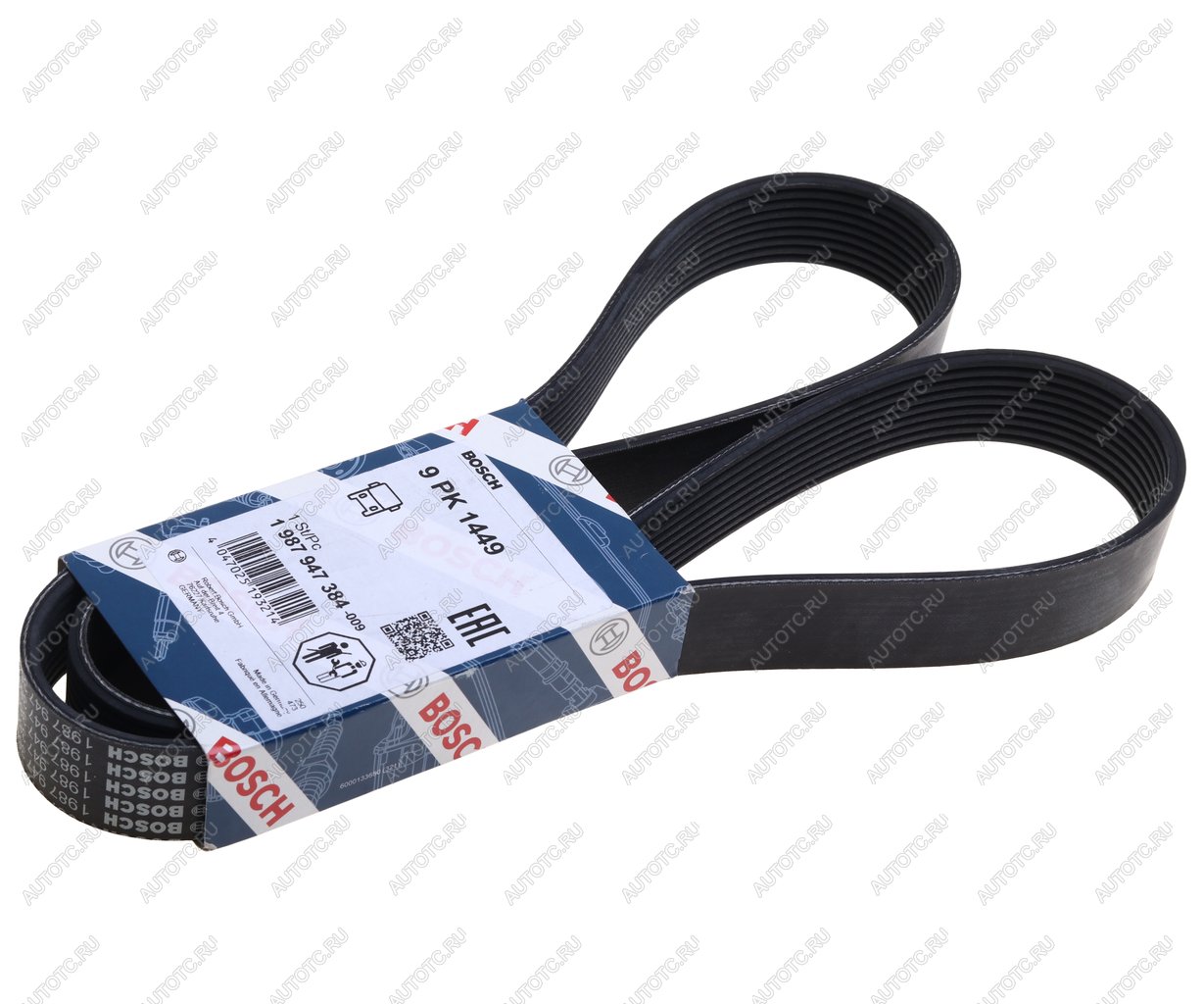 2 879 р. Ремень приводной поликлиновой 9PK1449 BOSCH BOSCH 1987947384  с доставкой в г. Кемерово