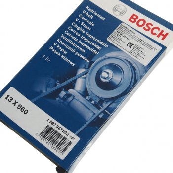 529 р. Ремень приводной клиновой 13X960 BOSCH BOSCH 1987947503  с доставкой в г. Кемерово. Увеличить фотографию 2