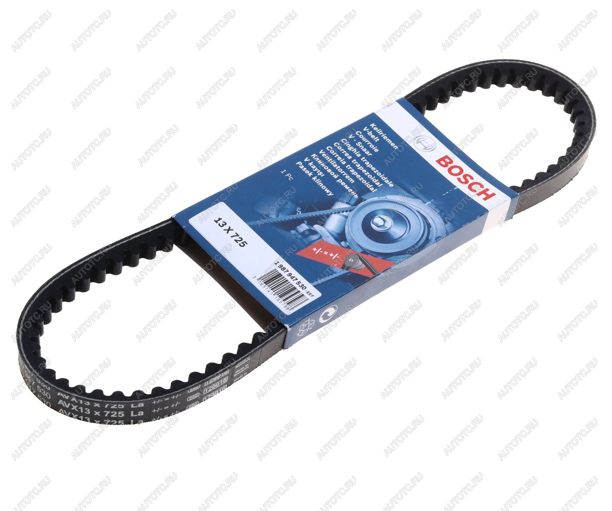 529 р. Ремень приводной клиновой 13х725 BOSCH BOSCH 1987947530  с доставкой в г. Кемерово