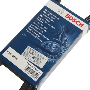 3 699 р. Ремень приводной поликлиновой 7PK2958 BOSCH BOSCH 1987947558 BOSCH 1987947558  с доставкой в г. Кемерово. Увеличить фотографию 2