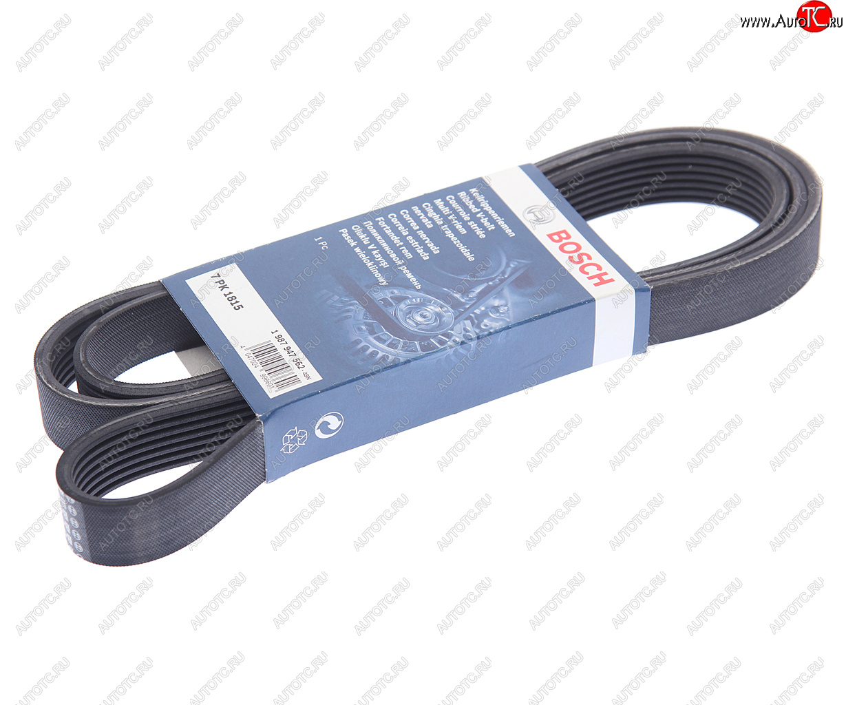 2 699 р. Ремень приводной поликлиновой 7PK1815 NISSAN Qashqa BOSCH BOSCH 1987947562 BOSCH 1987947562  с доставкой в г. Кемерово