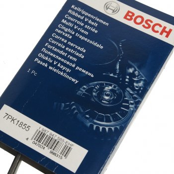 1 669 р. Ремень приводной поликлиновой 7PK1855 BOSCH BOSCH 1987947565 BOSCH 1987947565  с доставкой в г. Кемерово. Увеличить фотографию 2