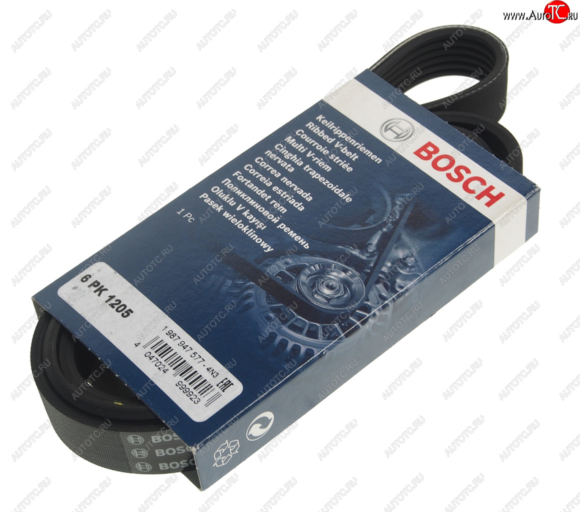 1 169 р. Ремень приводной поликлиновой 6PK1205 BOSCH BOSCH 1987947577  с доставкой в г. Кемерово