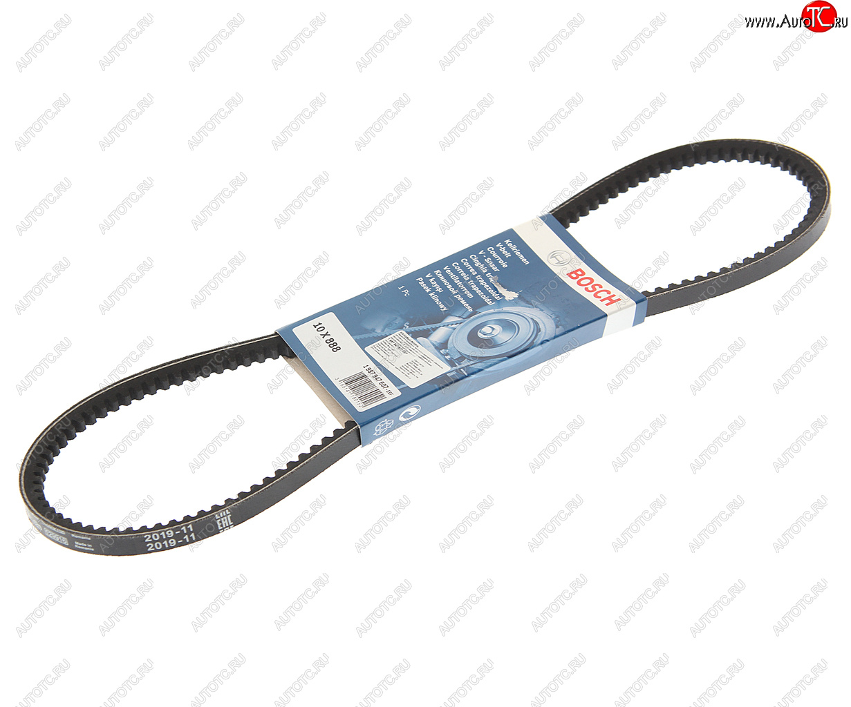 319 р. Ремень приводной клиновой 10х888 TOYOTA Celica (81-85) BOSCH BOSCH 1987947607  с доставкой в г. Кемерово