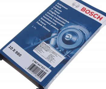 389 р. Ремень приводной клиновой 10х980 BMW 5 (E34) BOSCH BOSCH 1987947612 BOSCH 1987947612  с доставкой в г. Кемерово. Увеличить фотографию 2