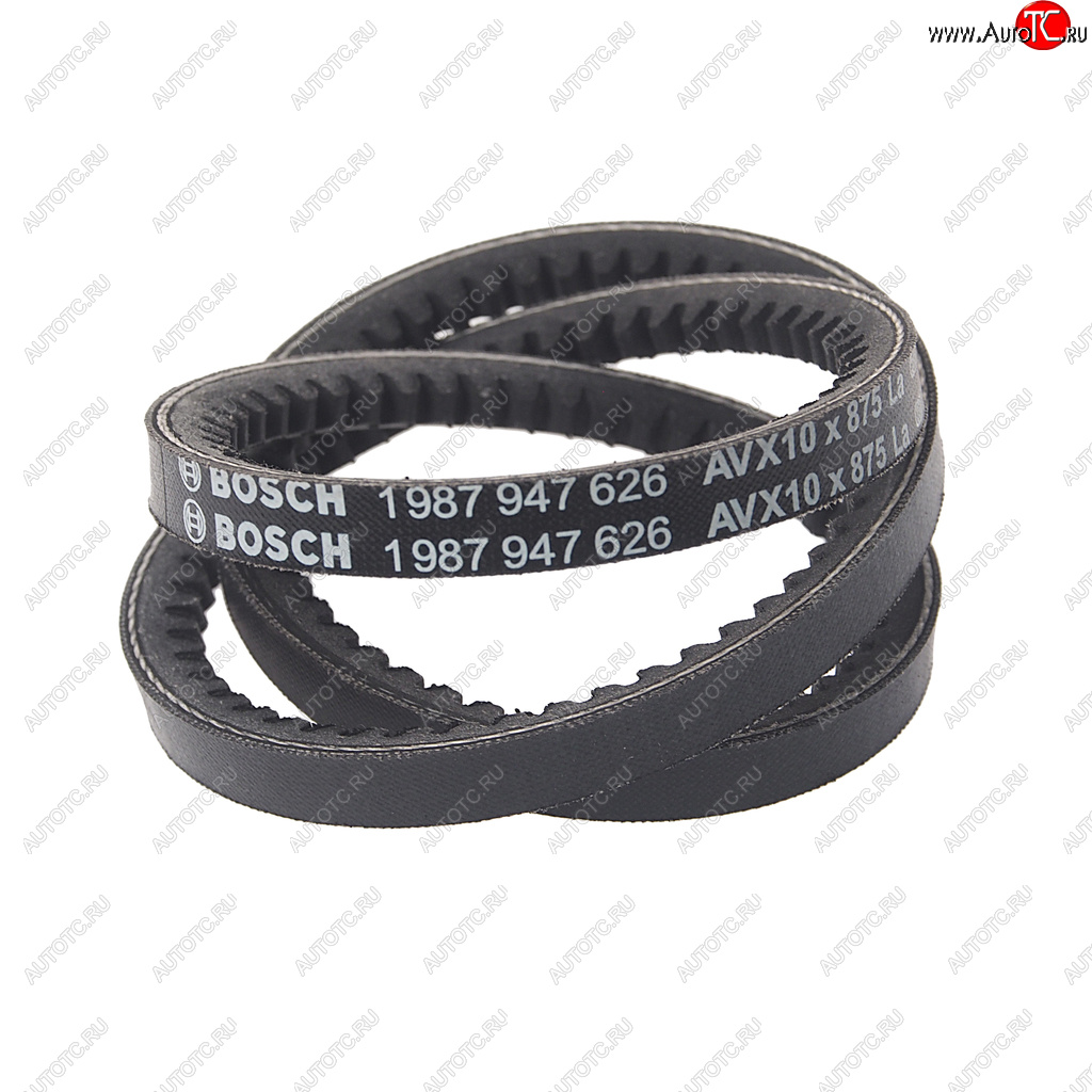 569 р. Ремень приводной клиновой 10х875 ГАЗ 2.9 i 16V BOSCH BOSCH 1987947626  с доставкой в г. Кемерово