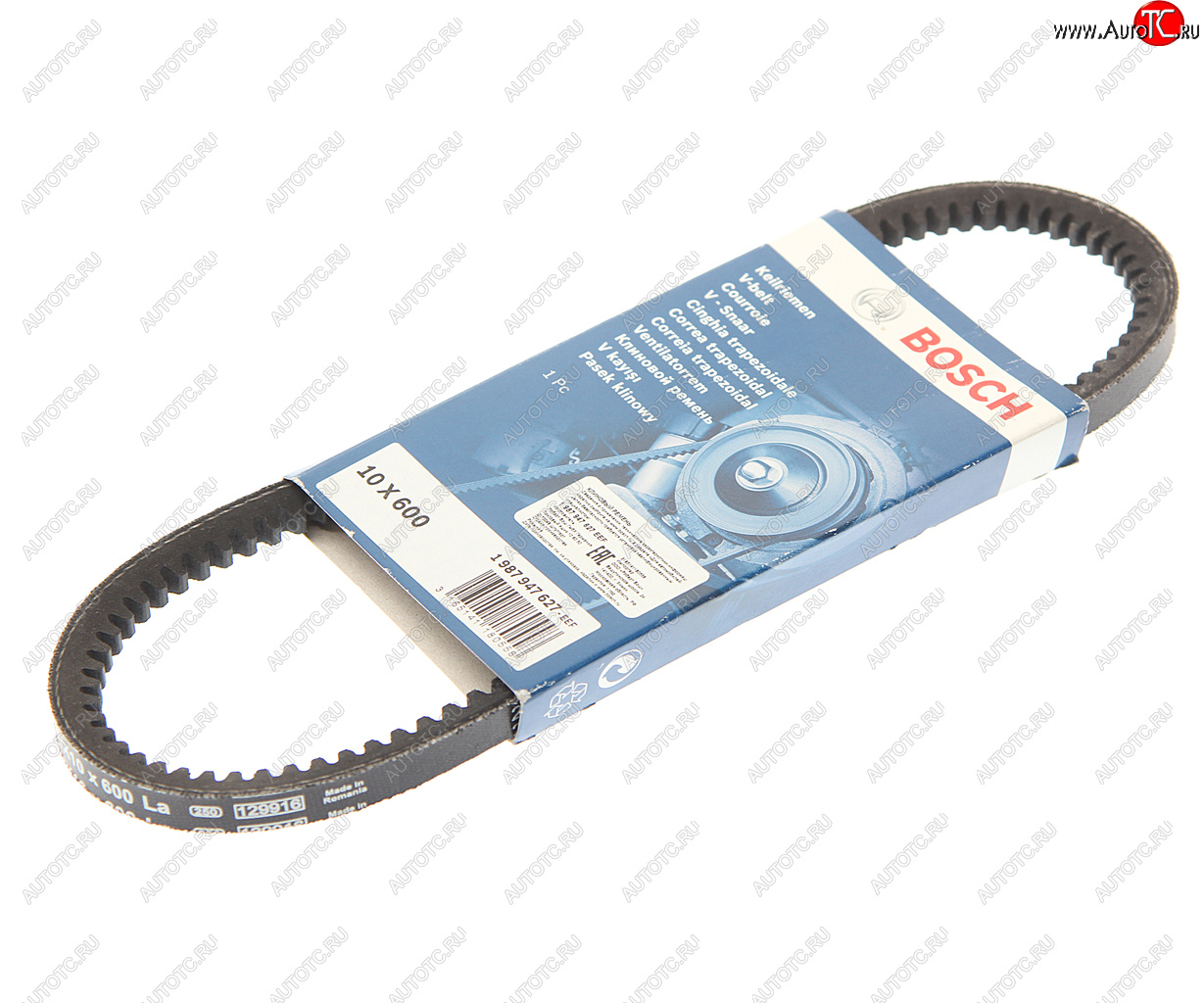 290 р. Ремень приводной клиновой 10X600 BOSCH BOSCH 1987947627  с доставкой в г. Кемерово