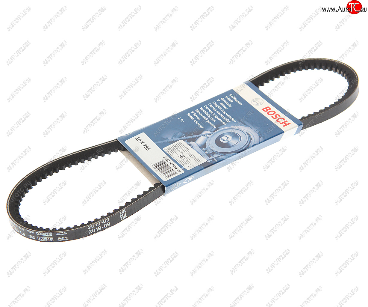 379 р. Ремень приводной клиновой 10X785 BOSCH BOSCH 1987947633  с доставкой в г. Кемерово