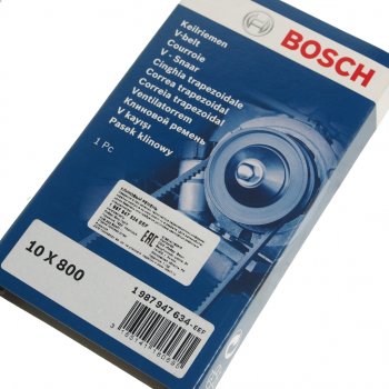 329 р. Ремень приводной клиновой 10х800 BOSCH BOSCH 1987947634  с доставкой в г. Кемерово. Увеличить фотографию 2