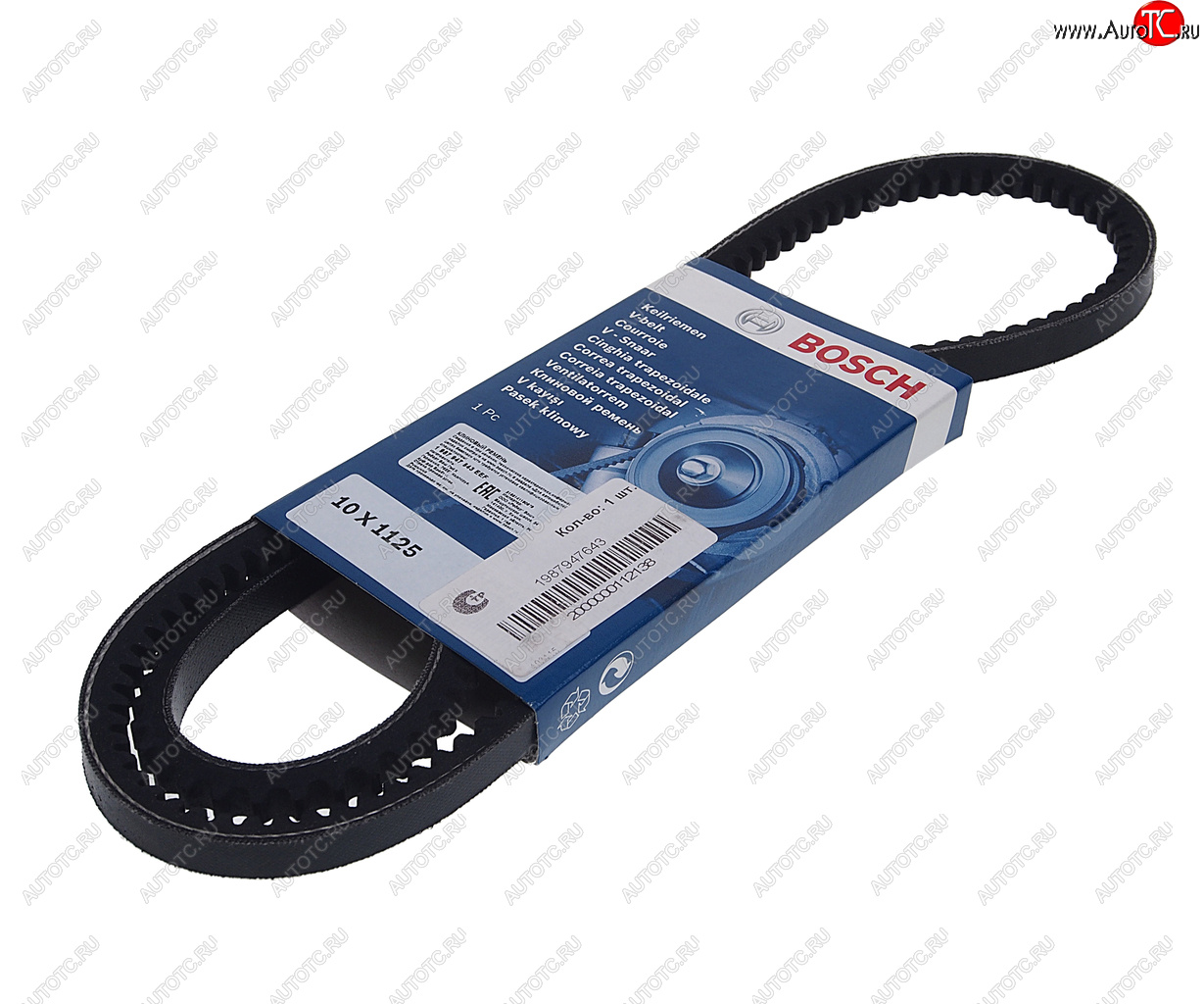 399 р. Ремень приводной клиновой 10х1125 BOSCH BOSCH 1987947643  с доставкой в г. Кемерово
