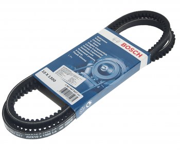 589 р. Ремень ГАЗ,Валдай приводной клиновой 4.8 TD 10X1300 BOSCH BOSCH 1987947647  с доставкой в г. Кемерово. Увеличить фотографию 1