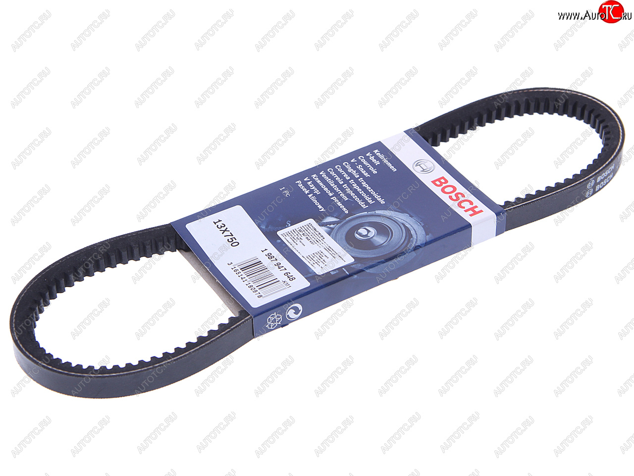 499 р. Ремень приводной клиновой 13х750 BOSCH BOSCH 1987947648  с доставкой в г. Кемерово