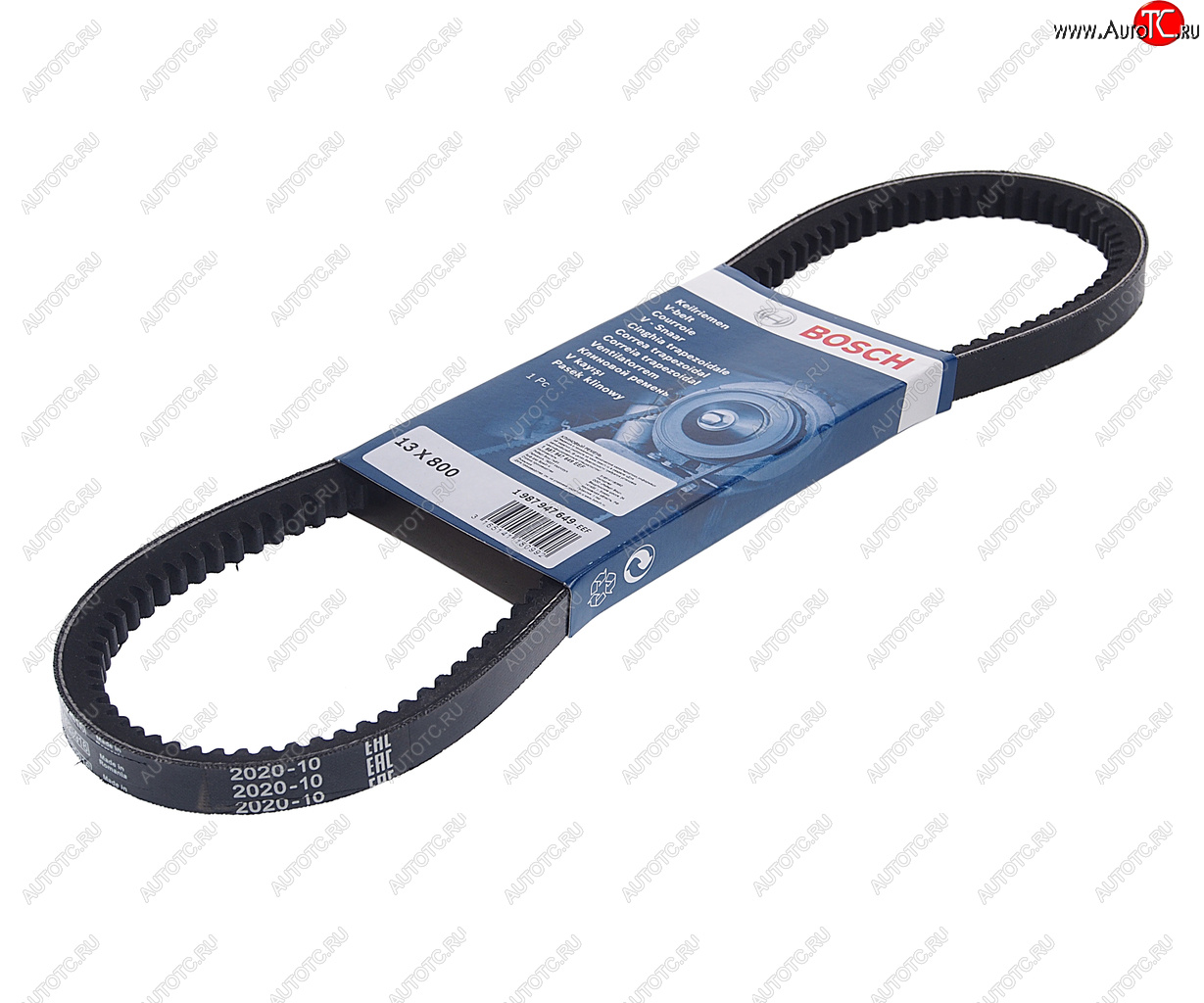 389 р. Ремень приводной клиновой 13х800 BOSCH BOSCH 1987947649 BOSCH 1987947649  с доставкой в г. Кемерово