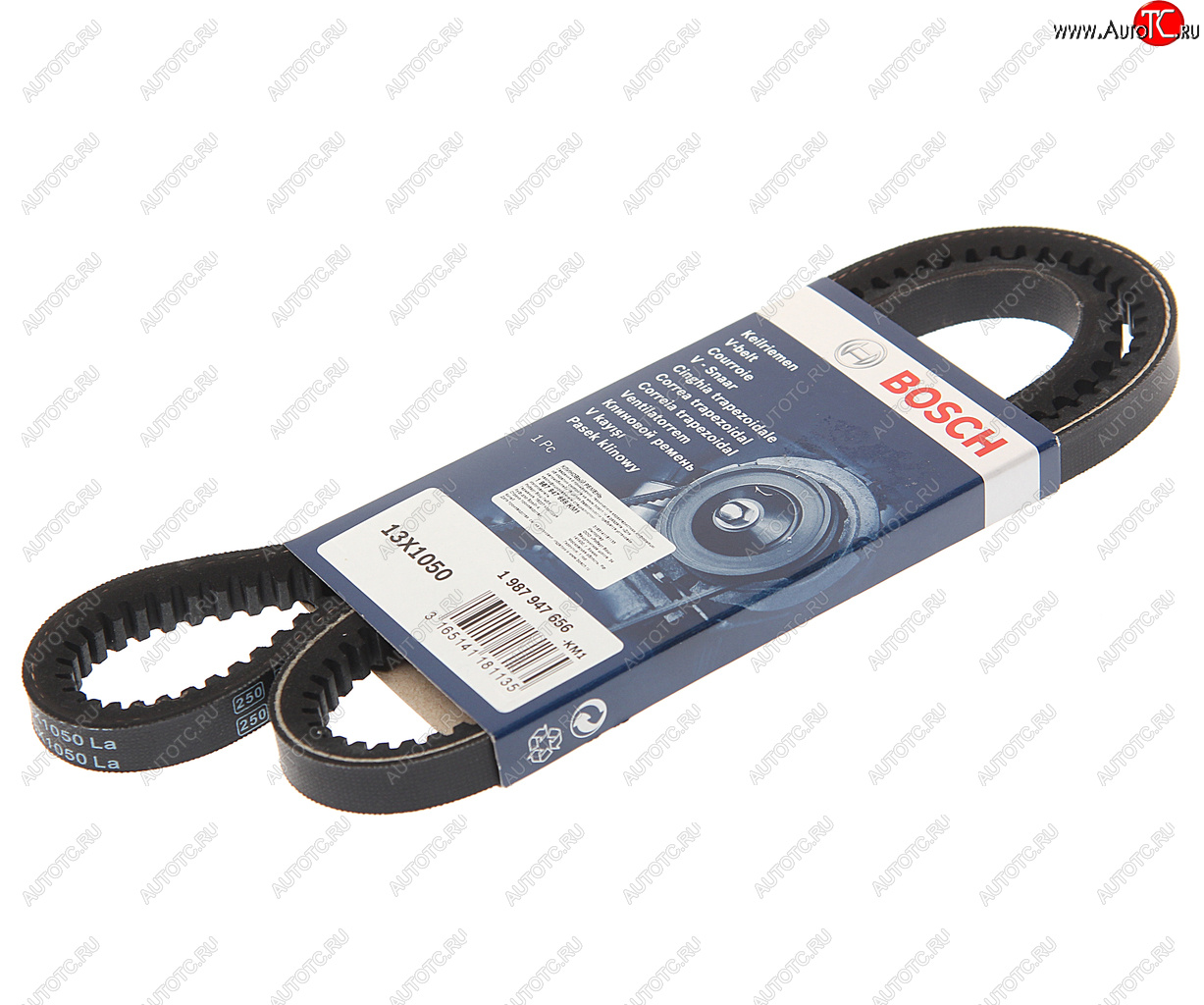 529 р. Ремень приводной клиновой 13х1050 BOSCH BOSCH 1987947656 BOSCH 1987947656  с доставкой в г. Кемерово