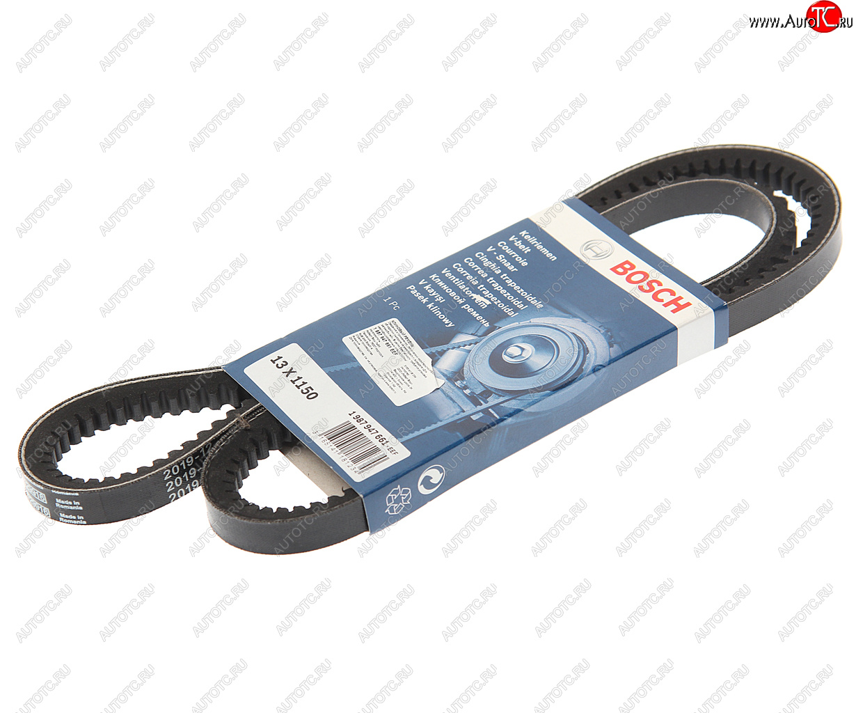 519 р. Ремень приводной клиновой 13х1150 BOSCH BOSCH 1987947661  с доставкой в г. Кемерово