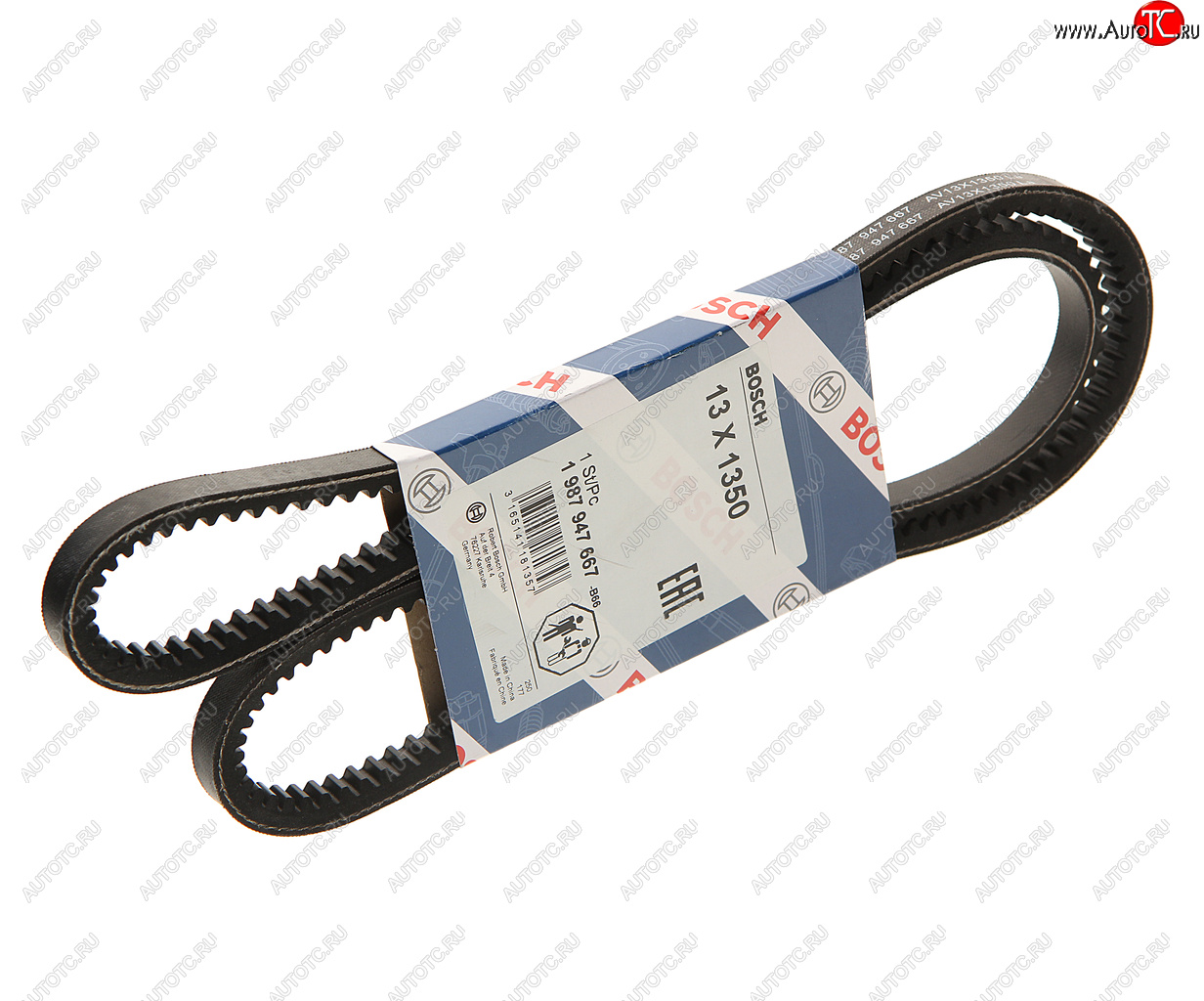 739 р. Ремень приводной клиновой 13х1350 BOSCH BOSCH 1987947667  с доставкой в г. Кемерово
