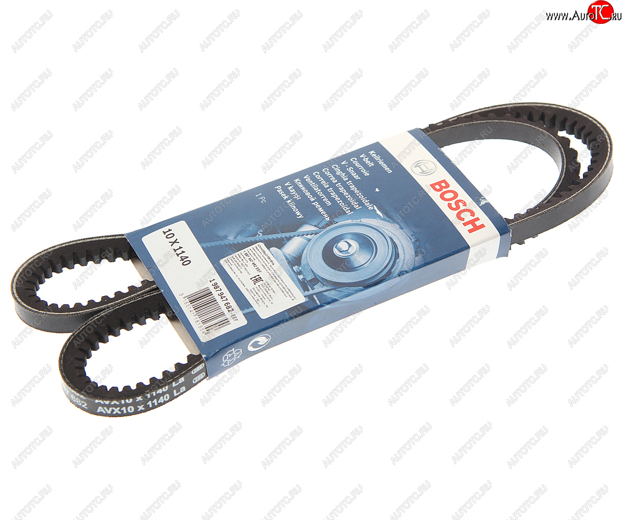 379 р. Ремень приводной клиновой 10X1140 BOSCH BOSCH 1987947682 BOSCH 1987947682  с доставкой в г. Кемерово