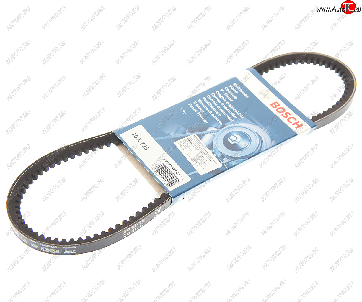 270 р. Ремень приводной клиновой 10X725 BOSCH BOSCH 1987947684 BOSCH 1987947684  с доставкой в г. Кемерово
