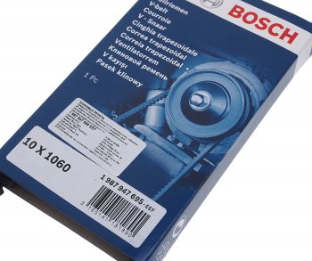 419 р. Ремень приводной клиновой 10х1060 BOSCH BOSCH 1987947695  с доставкой в г. Кемерово. Увеличить фотографию 2