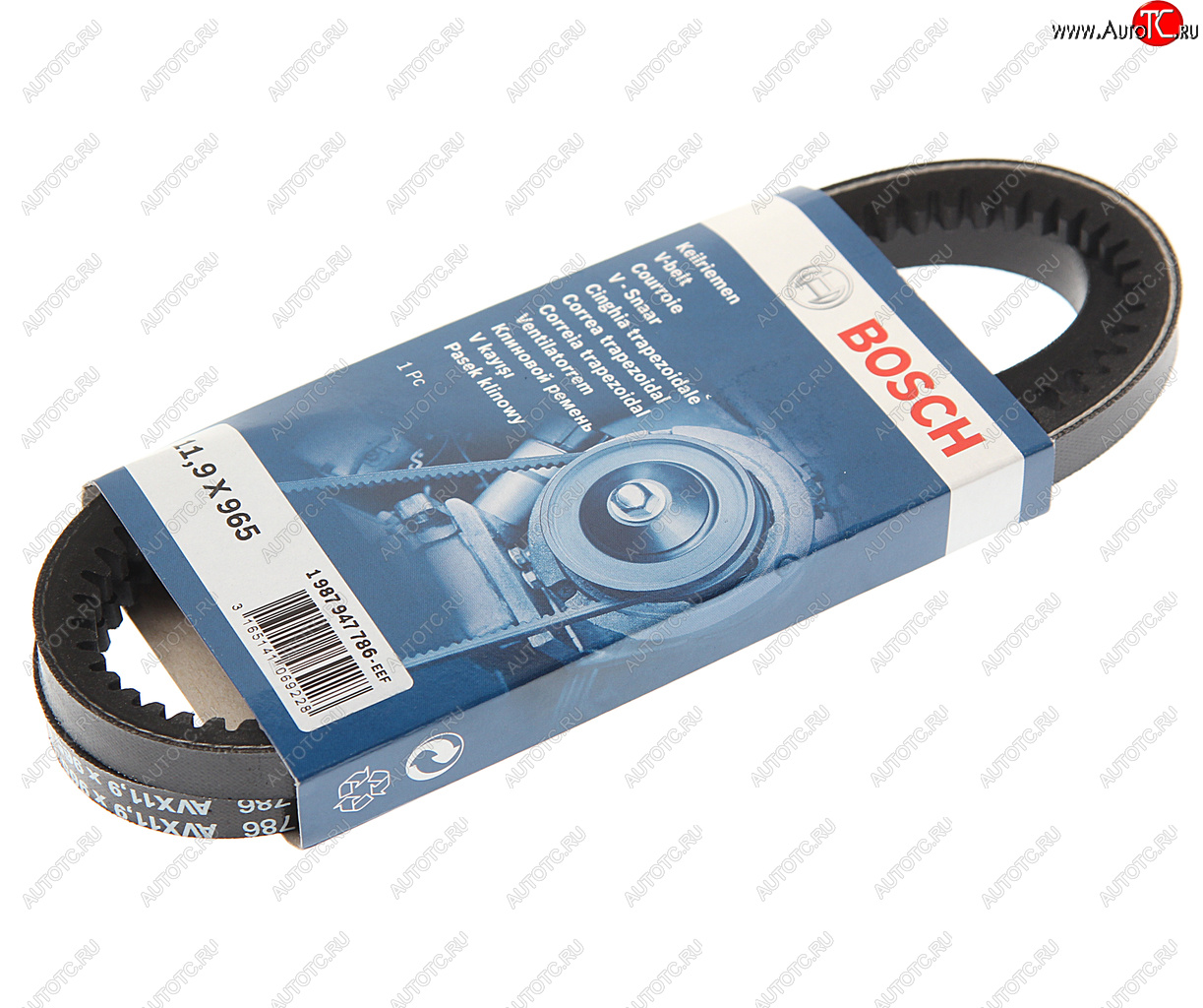489 р. Ремень приводной клиновой 11.9X965 BOSCH BOSCH 1987947786 BOSCH 1987947786  с доставкой в г. Кемерово