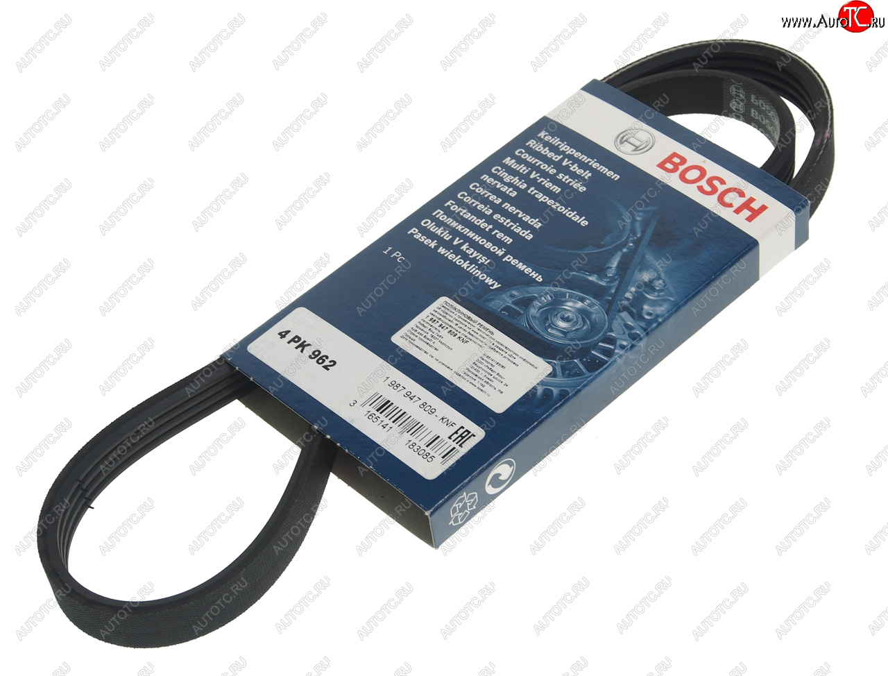 499 р. Ремень приводной поликлиновой 4PK962 BOSCH BOSCH 1987947809 BOSCH 1987947809  с доставкой в г. Кемерово