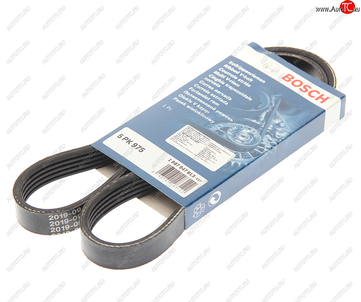 619 р. Ремень приводной поликлиновой 5PK975 BOSCH BOSCH 1987947813 BOSCH 1987947813  с доставкой в г. Кемерово