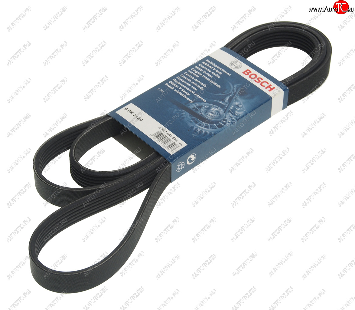 1 329 р. Ремень приводной поликлиновой 6PK2120 BOSCH BOSCH 1987947821  с доставкой в г. Кемерово