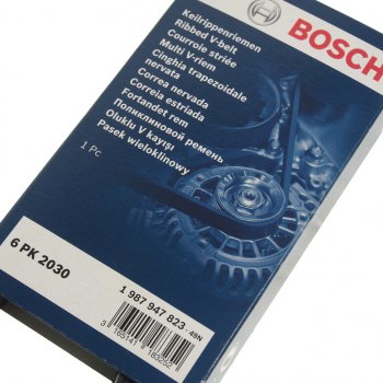 1 199 р. Ремень приводной поликлиновой 6PK2030 BOSCH BOSCH 1987947823 BOSCH 1987947823  с доставкой в г. Кемерово. Увеличить фотографию 2
