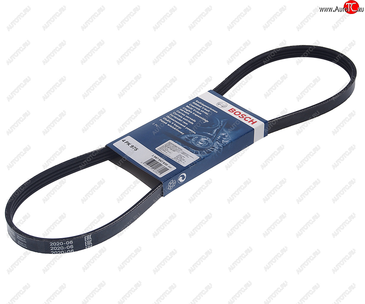 429 р. Ремень приводной поликлиновой 4PK975 BOSCH BOSCH 1987947830 BOSCH 1987947830  с доставкой в г. Кемерово