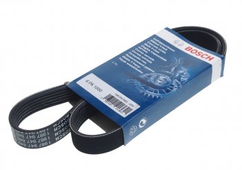 959 р. Ремень приводной поликлиновой 6PK1000 BOSCH BOSCH 1987947840  с доставкой в г. Кемерово. Увеличить фотографию 1