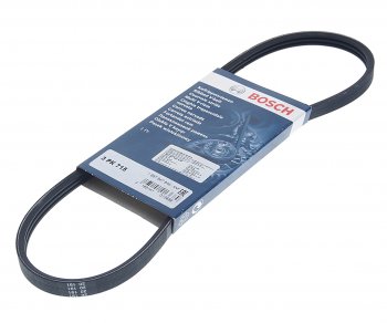 299 р. Ремень приводной поликлиновой 3PK715 BOSCH BOSCH 1987947844  с доставкой в г. Кемерово. Увеличить фотографию 1