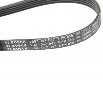 559 р. Ремень приводной поликлиновой 5PK850 BOSCH BOSCH 1987947847  с доставкой в г. Кемерово. Увеличить фотографию 2