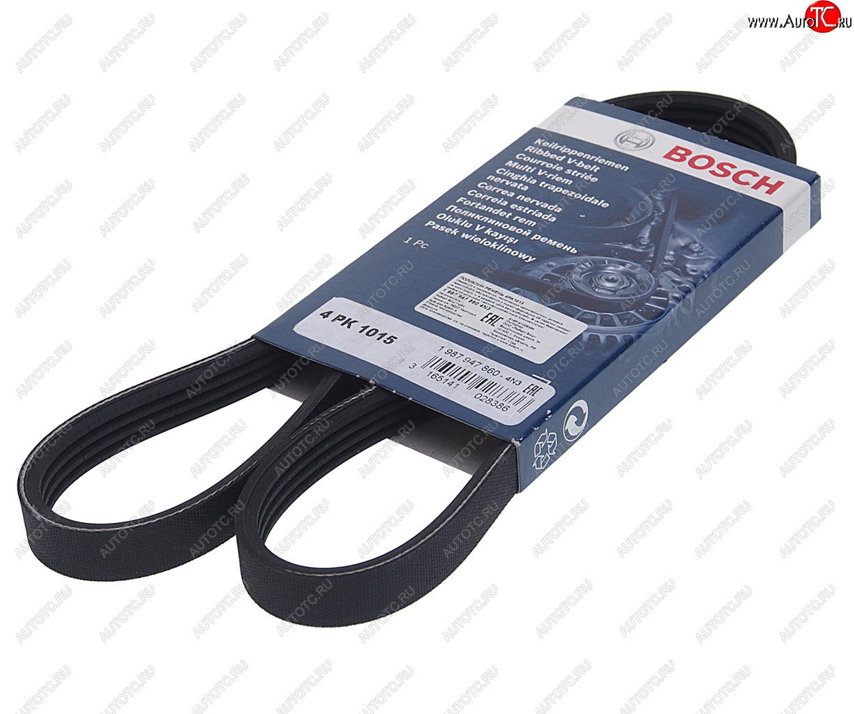 539 р. Ремень приводной поликлиновой 4PK1015 BOSCH BOSCH 1987947860  с доставкой в г. Кемерово