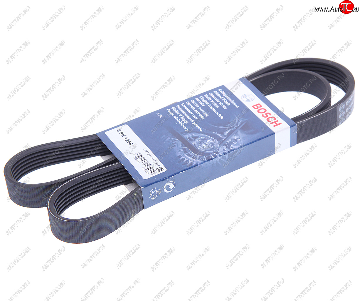 1 089 р. Ремень приводной поликлиновой 6PK1256 HYUNDAI Elantra (06-),i30 KIA Ceed генератора BOSCH BOSCH 1987947887  с доставкой в г. Кемерово