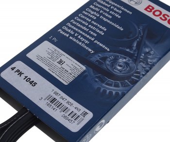 719 р. Ремень приводной поликлиновой 4PK1045 BOSCH BOSCH 1987947905 BOSCH 1987947905  с доставкой в г. Кемерово. Увеличить фотографию 2