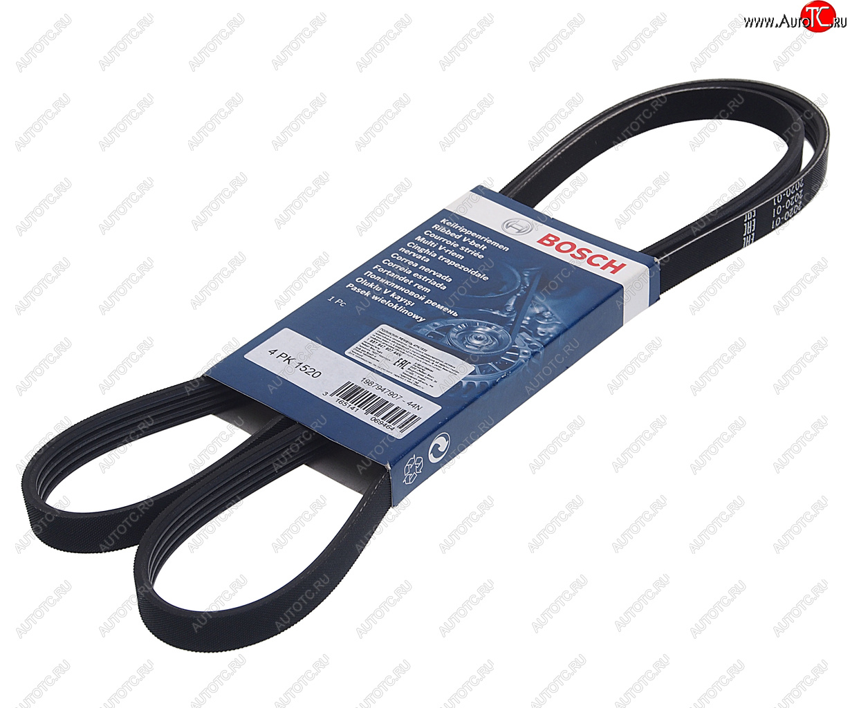 559 р. Ремень приводной поликлиновой 4PK1520 BOSCH BOSCH 1987947907  с доставкой в г. Кемерово