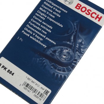 589 р. Ремень приводной поликлиновой 5РК884 BOSCH BOSCH 1987947912  с доставкой в г. Кемерово. Увеличить фотографию 2