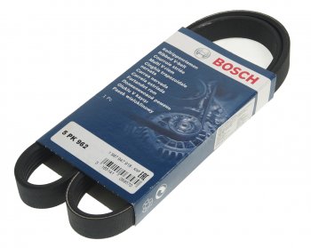 629 р. Ремень приводной поликлиновой 5PK962 BOSCH BOSCH 1987947918  с доставкой в г. Кемерово. Увеличить фотографию 1
