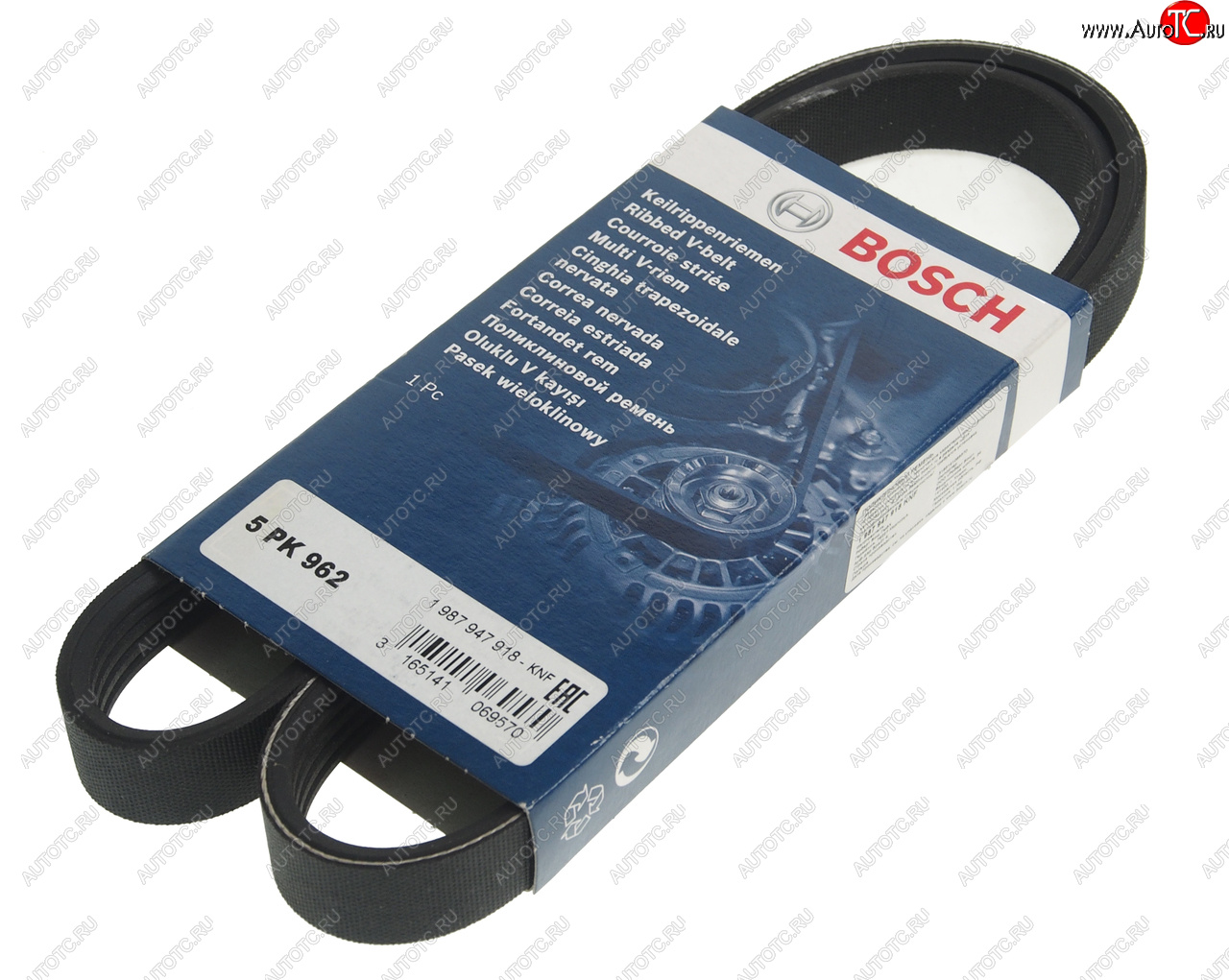 629 р. Ремень приводной поликлиновой 5PK962 BOSCH BOSCH 1987947918  с доставкой в г. Кемерово