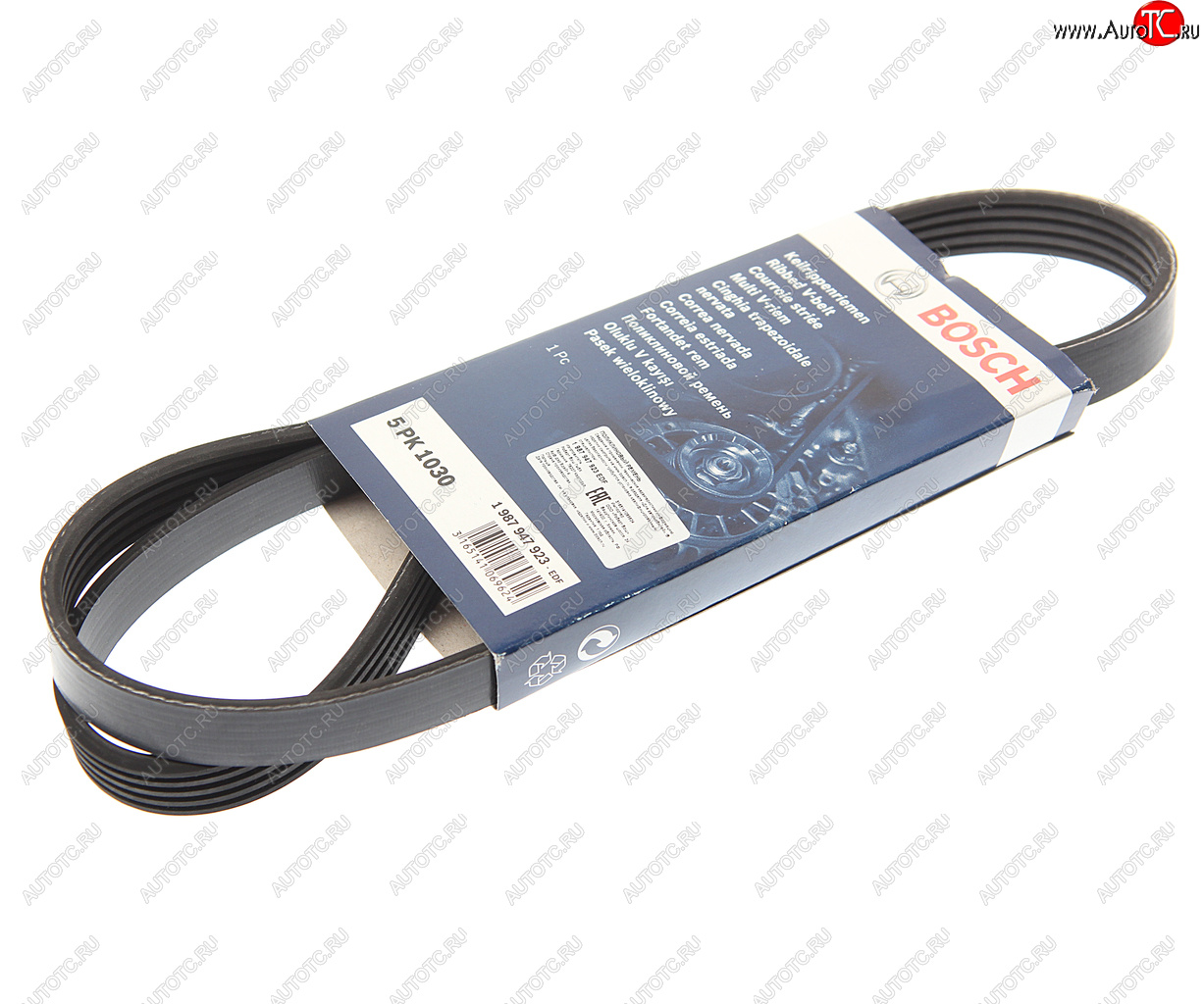 749 р. Ремень приводной поликлиновой 5PK1030 BOSCH BOSCH 1987947923  с доставкой в г. Кемерово
