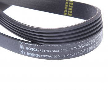 949 р. Ремень приводной поликлиновой 5PK1275 BOSCH BOSCH 1987947930  с доставкой в г. Кемерово. Увеличить фотографию 2