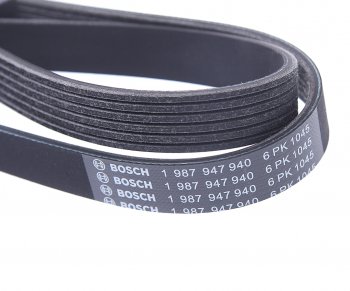 929 р. Ремень приводной поликлиновой 6PK1045 FORD Focus 2 (08-11) ГУР BOSCH BOSCH 1987947940 BOSCH 1987947940  с доставкой в г. Кемерово. Увеличить фотографию 2